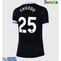 Chelsea Moises Caicedo #25 Rezervni Dres za Ženska 2025-26 Kratak Rukav